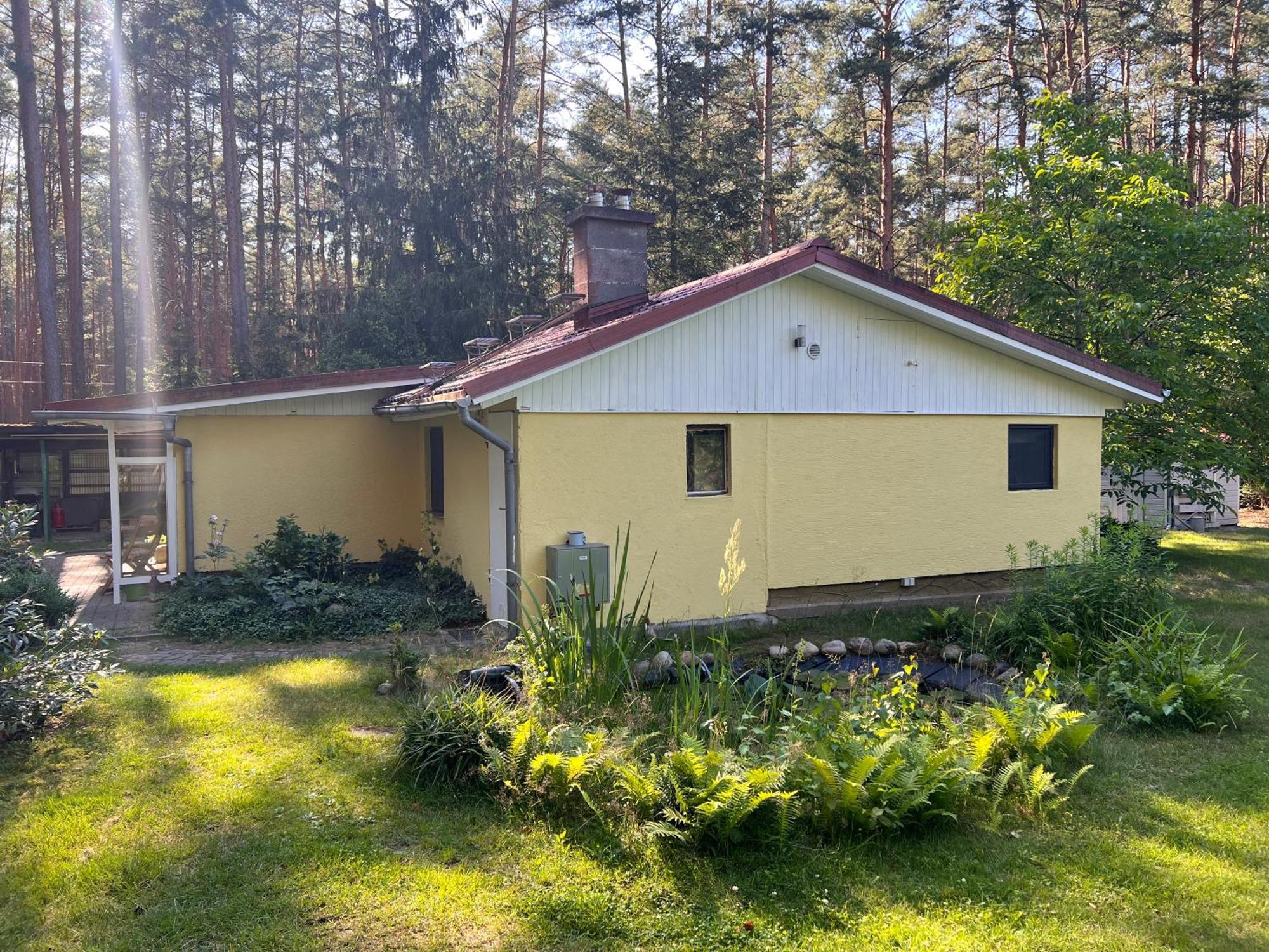 Ferienhaus Im Wald Villa Borkwalde Exterior photo